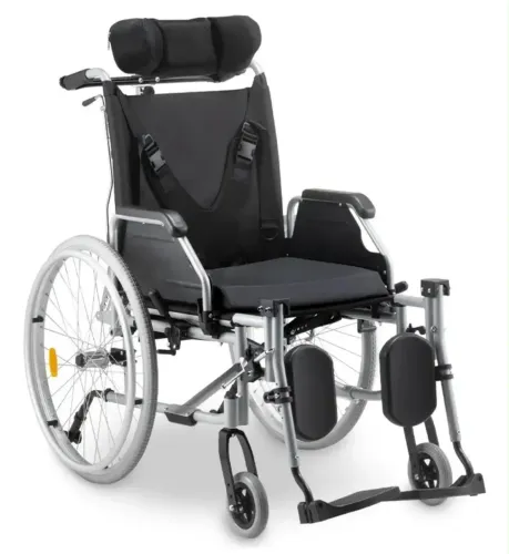 Cadeira De Rodas Reclinavel Em Aluminio D700 130kg Dellamed