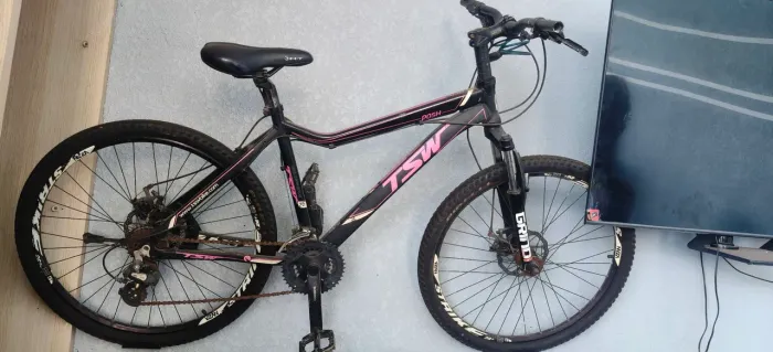Bicicleta TSW Posh Aro 26 - Alumínio (Ideal para restauração ou peças)