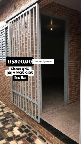 KITNET QNG - DISPONÍVEL!!