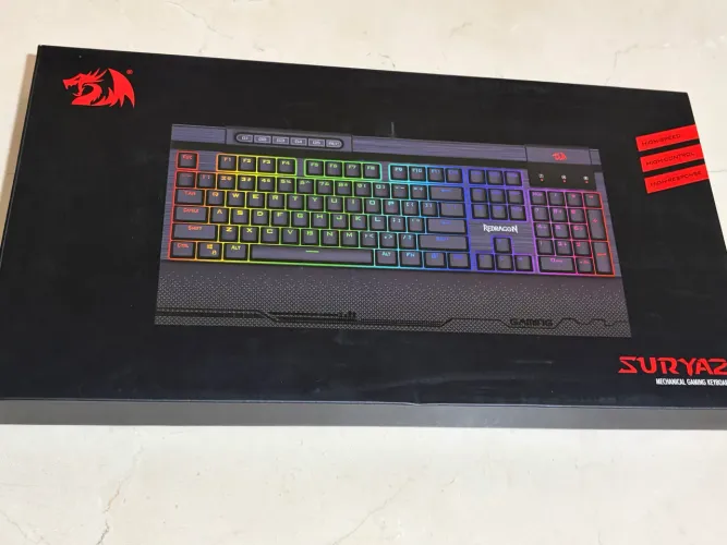 Teclado Mecânico Redragon Surya 2 (K563RGB-1)