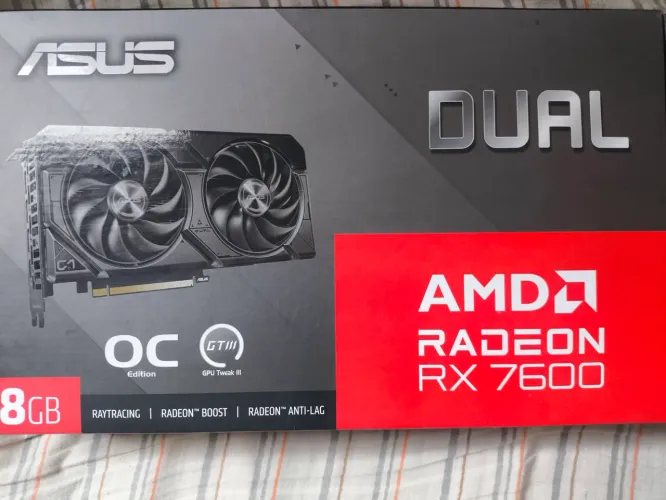 RX 7600 Asus Dual Evo oc