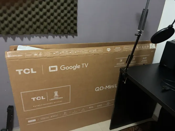 TV TCL 4K 144hz c6k 55 pol