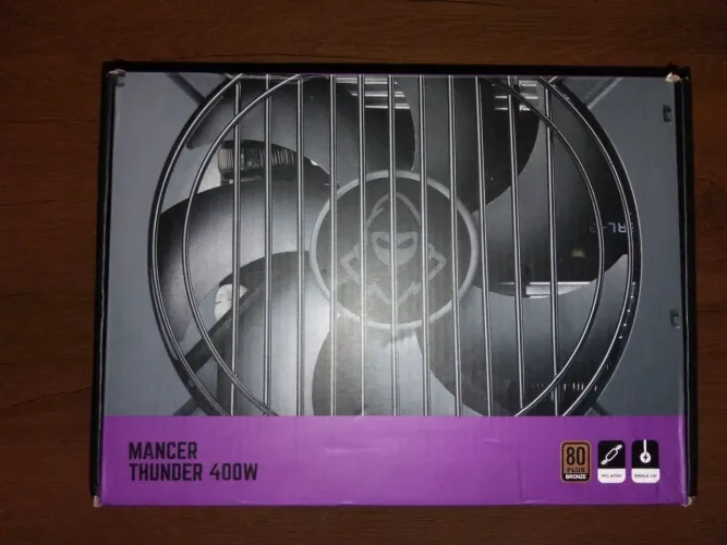 FONTE MANCER THUNDER ORIGINAL SELO 80 PLUS