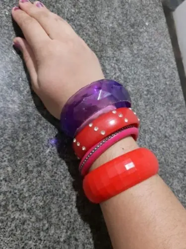 Lote Com 4 Pulseiras Bracelete Vintage Anos 80
