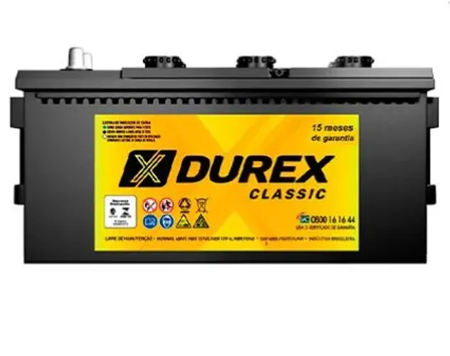 Bateria durex 150 amperes 