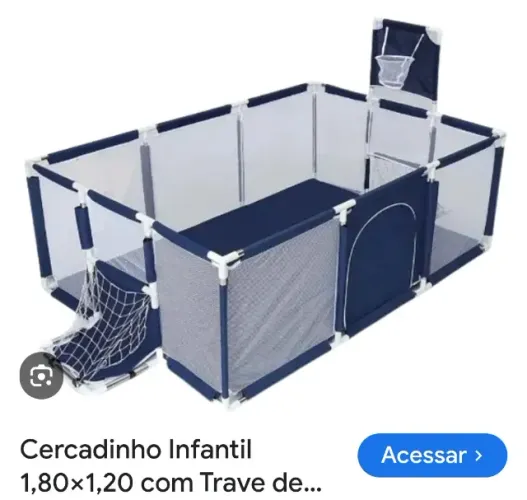 Cercado Infantil Retangular 