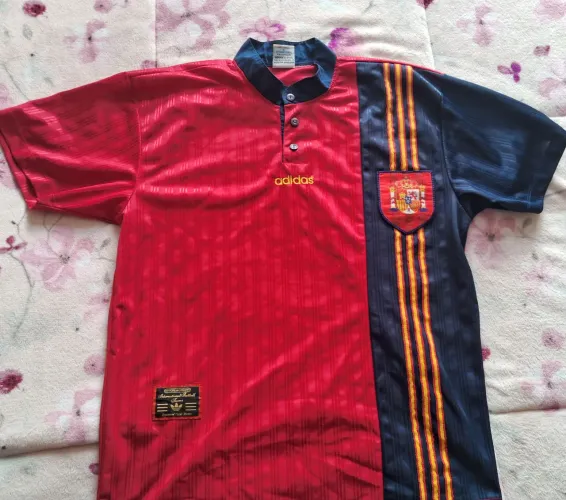 Camisa da SELEÇÃO DA ESPANHA , 1996.