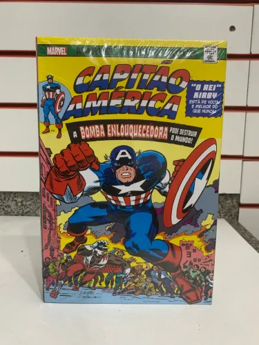 Capitão América Omnibus por Jack Kirby [ LACRADO ]