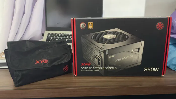 ? XPG Core Reactor 850W Gold Full Modular | Completa | Excelente Estado | Oportunidade
