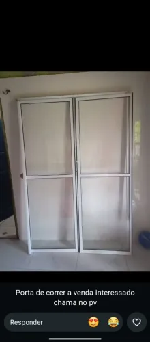 Vende porta de vidro