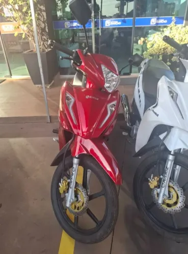 Moto Avelloz AZ1 50 cc - cor vermelha - Zero km - Não precisa de CNH
