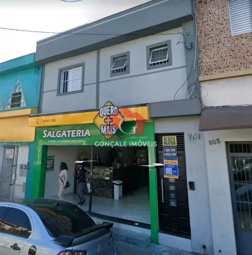 IMÓVEL COMERCIAL - COM RENDA - VENDA - SALÃO FRENTE - PAVIMENTO SUPERIOR 4 KITNETS