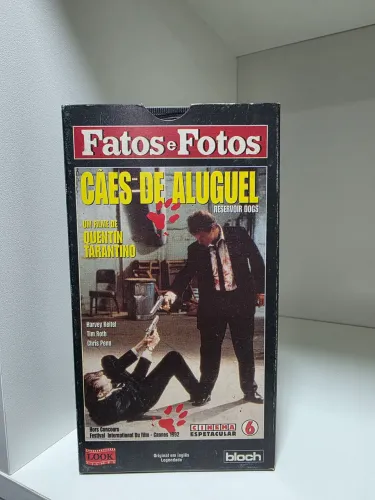 FITA VHS (CASSETE) CÃES DE ALUGUEL