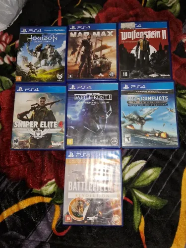 Jogos Play 4 originais