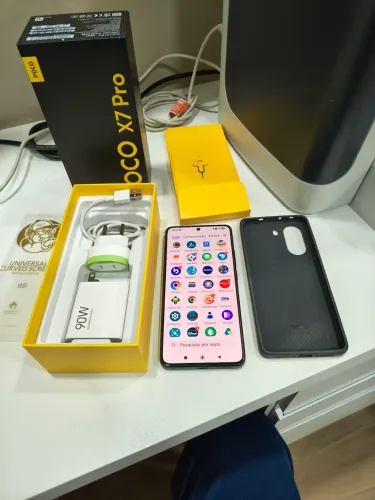 Celular Poço X7 Pro 512 Gb, 5G Preto