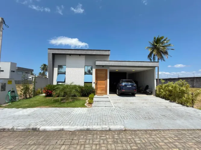 CASA PARA LOCAÇÃO 3 SUÍTES CONDOMÍNIO CAJUPIRANGA CLUB COM ENERGIA SOLAR