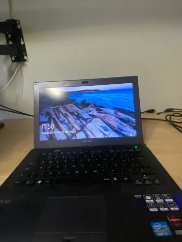 Notebook sony vaio i5(2geração),4gb ram ,ssd 256gb
