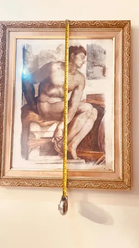 Quadro antigo de michalangelo ?