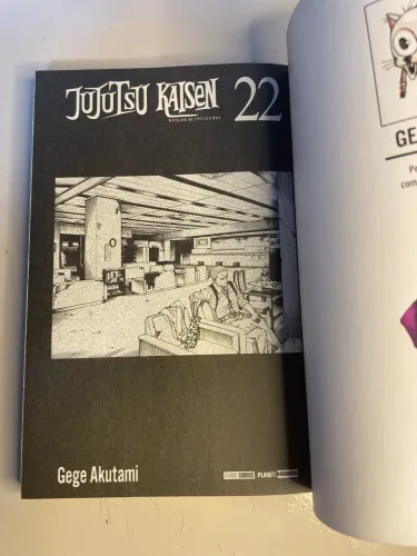Mangá de Jujutsu Kaisen Cap 22
