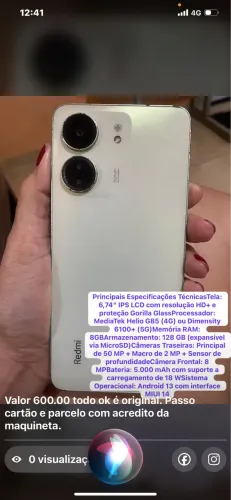 Celular redmi 13C