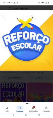 Reforço a domicílio 
