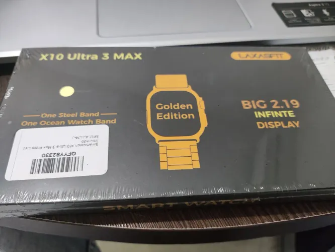 Smartwatch X10 ULTRA 3 DOURADO 