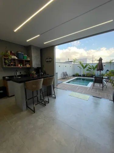 Casa em Condomínio para Venda em Monte Mor, Parque Residencial terras de Yucatan, 3 dormit