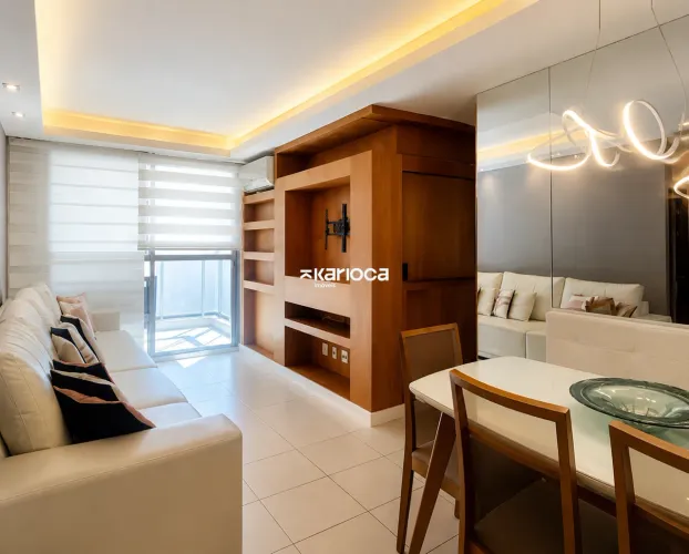 Apartamento 85m² | 3 Quartos (1 Suíte) | Varanda | Lazer Completo | Recreio dos Bandeirant