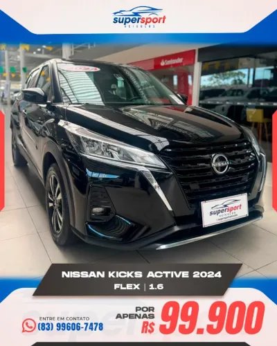 Nissan Kicks Active 1.6 16V Flex Aut. 2024