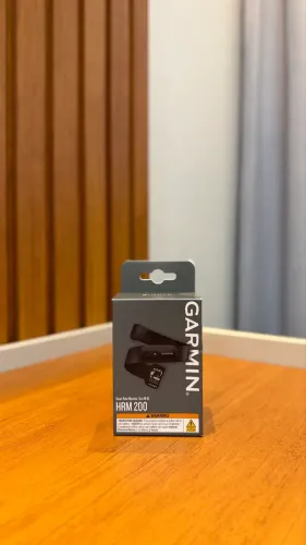 Cinta de frequência cardíaca Garmin HRM 200 - Nova