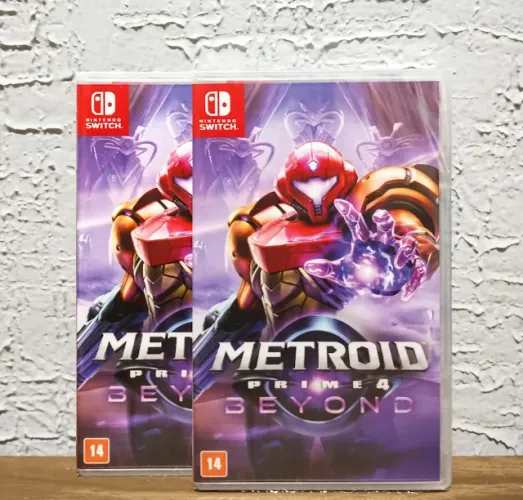 Metroid Prime 4 Beyond Switch Lacrado (Aceitamos seu jogo usado com pagamento)