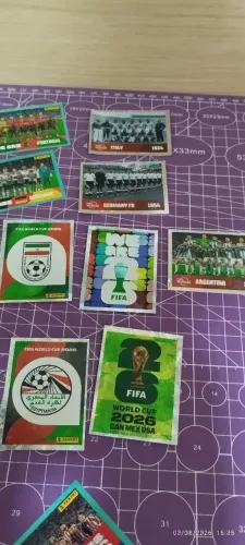 Vendo ou troco figurinhas da copa do mundo 2026