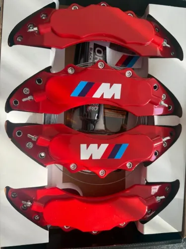 Capas de Pinça de Freio BMW M - Vermelho Brilhante