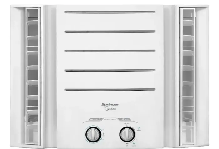 Lindo ar condicionado Springer Midea branco semi novo