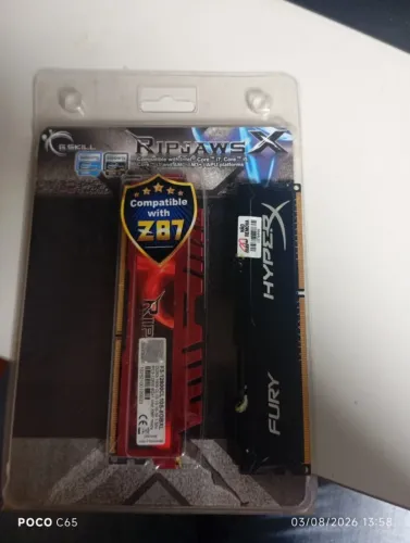 Memorias ram dd3 2 pentes 8gb +4 gb