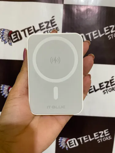 Carregador portátil por indução - 5000mAh