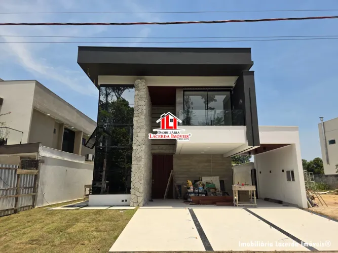 Alphaville Manaus 4 - Casa Duplex 4 Suítes Sendo 1 Master com Closet e Piscina