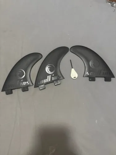 Kit 3 quilhas Soul Fins - encaixe FCS - triquilha