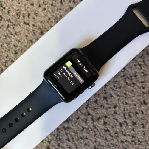 Apple Watch Séries 3 38 mm - Space Gray 
