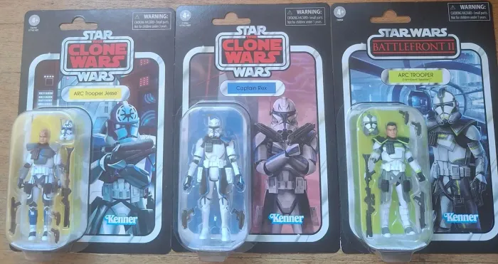 Lote Clone Star wars The Vintage Collection (Favor ler o anúncio