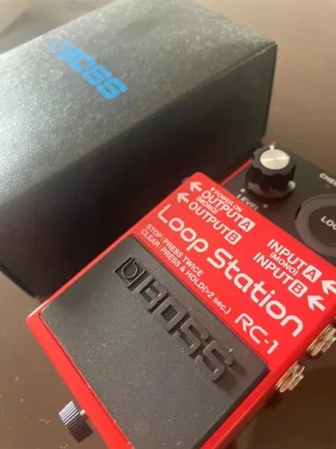 Pedal Looper Boss RC-1 Loop Station - Excelente estado