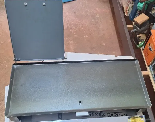 CHAPA LANCHE 30x55 INOX À GÀS -  2 Bocas Com Prensa - VITÓRIA
