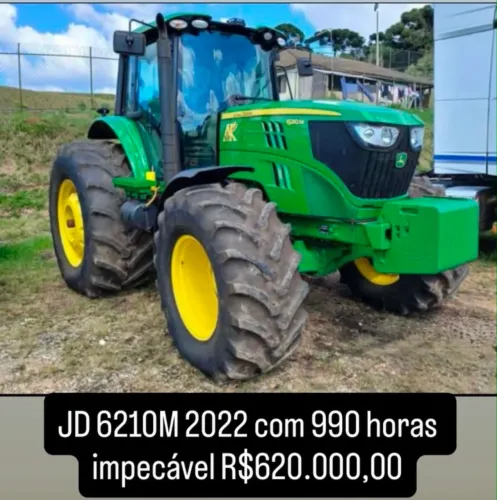 John Deere 6210M Ano 2022