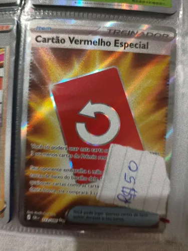 Cartão vermelho especial 113/086
