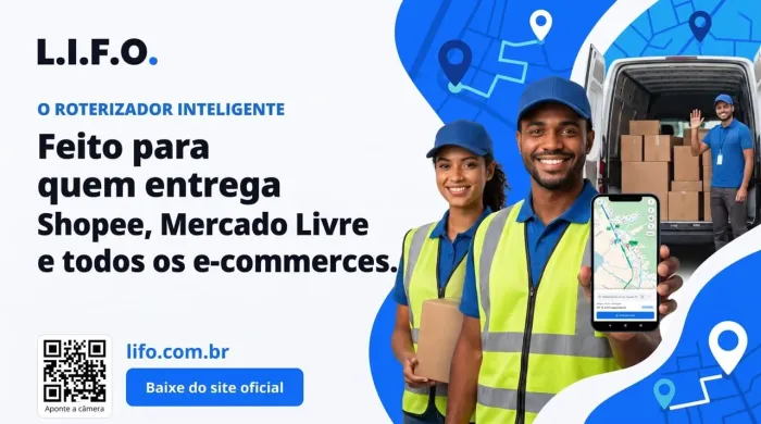 Roterizador prático . Com primeiro mês gratuito