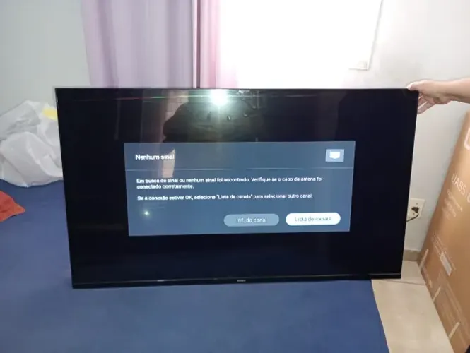 Tv 50" funcionando com defeito