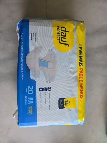 Fraldas Geriátrica Dauf Protect Incontinência Intensa!!