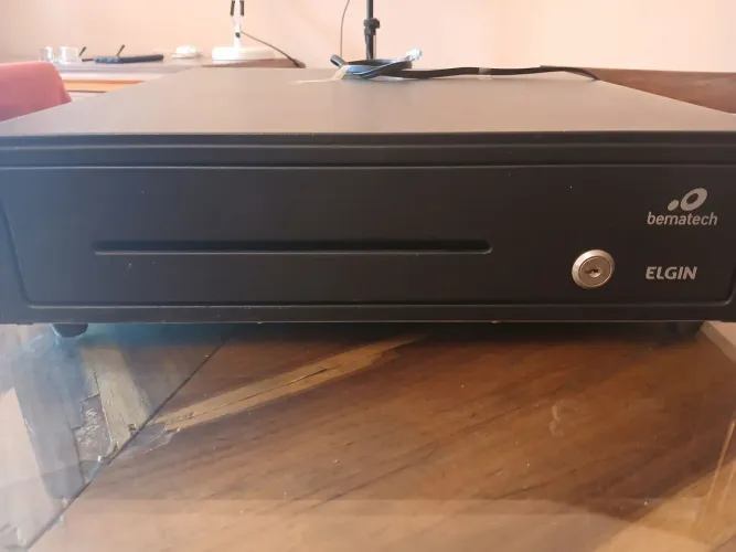 Kit gaveta caixa , suporte tela PC e impressora cupom 