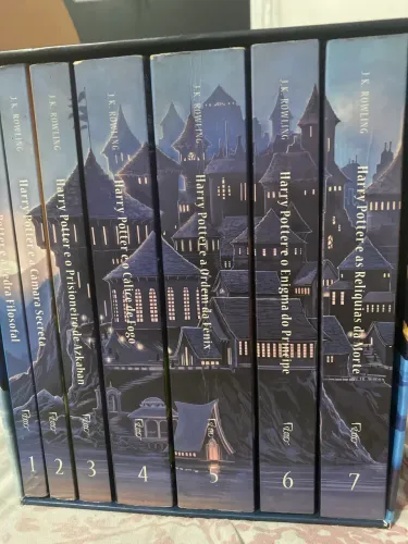 Box de livros série completa harry potter