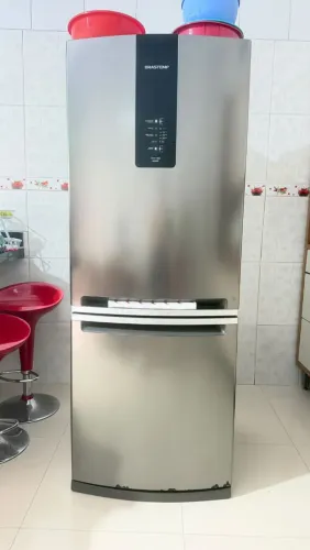 Geladeira inox